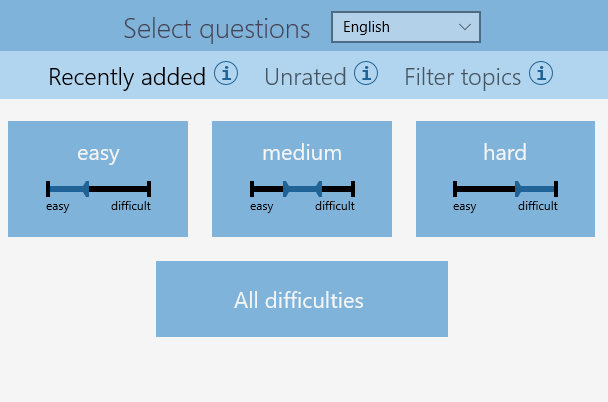 Single question game